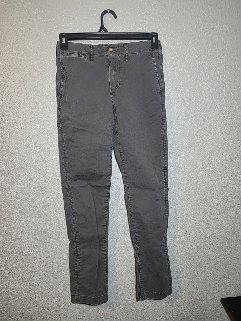 American Eagle Outfitters Gray Slim Chinos